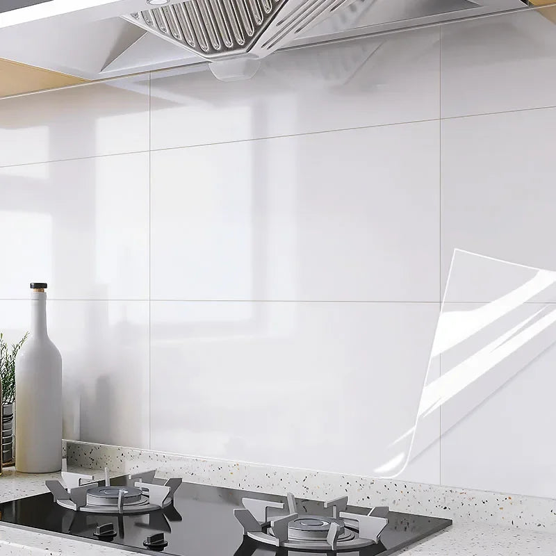 Transparent Waterproof Kitchen Wallpaper – Oil & Stain Resistant / Papel Pintado de Cocina Transparente Impermeable