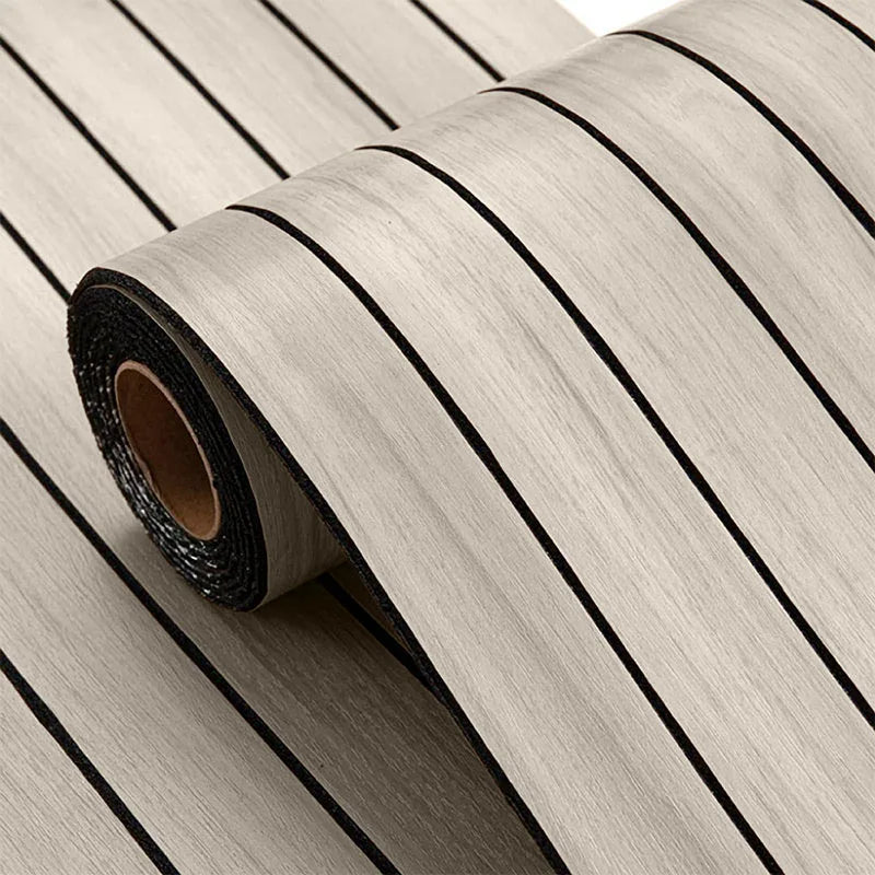 Striped Vinyl Wallpaper – Modern Self-Adhesive & Waterproof  / Papel Pintado Vinílico Rayado – Moderno, Autoadhesivo e Impermeable