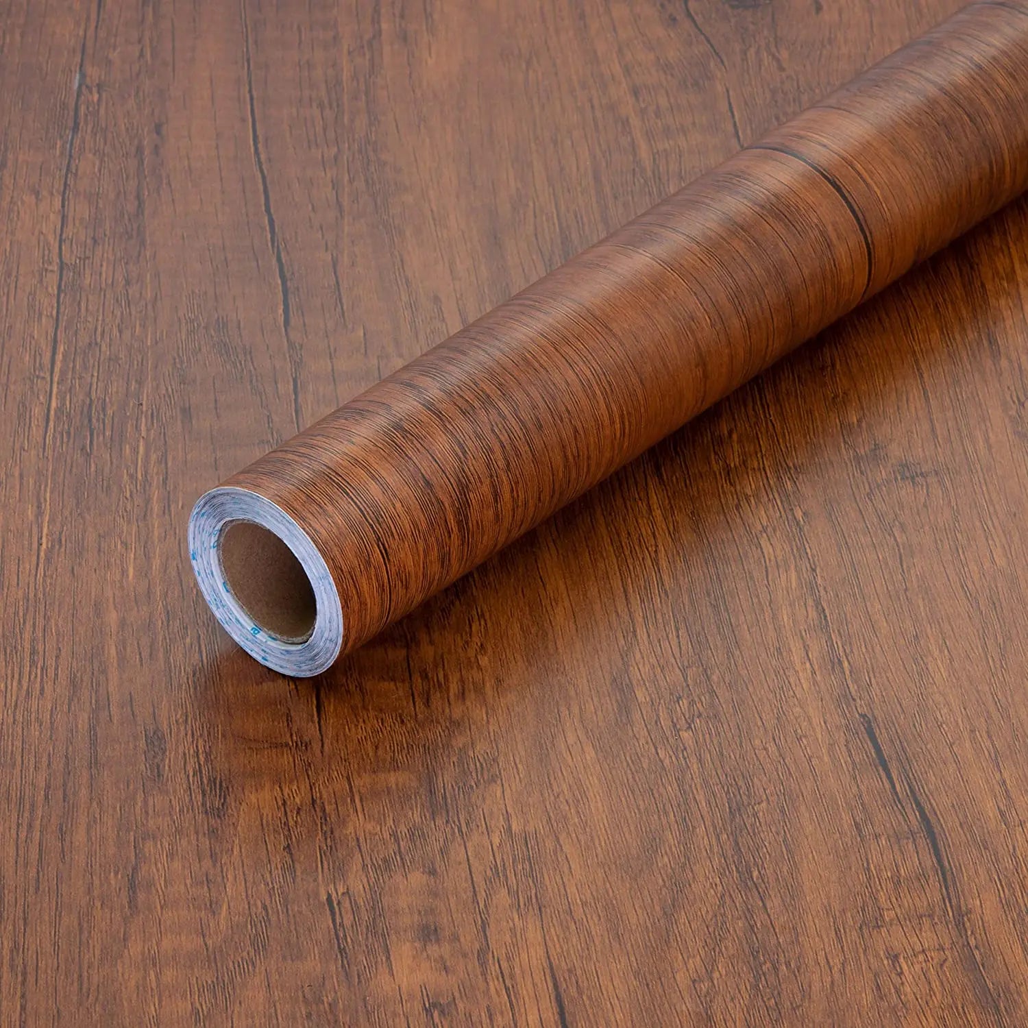 Wood Grain Vinyl Wallpaper – Self-Adhesive & Waterproof / Papel Pintado Vinílico Imitación Madera